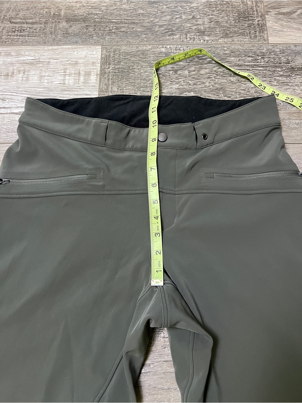 Mountain Equipment Women’s Hiking Fleece Lined Lightweight green zippered Pants - Picture 7 of 11